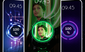 Mobile Charging Animation Your Photo App
