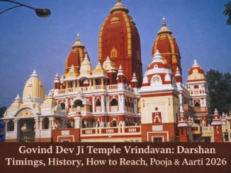Govind Dev Ji Temple Vrindavan Darshan timings, history, how to reach, Pooja Aarti in Jaipur 2026