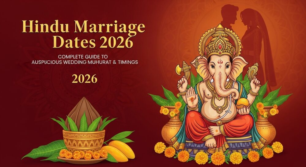 Hindu Marriage Dates 2026 Complete Guide to Auspicious Wedding Muhurat & Timings