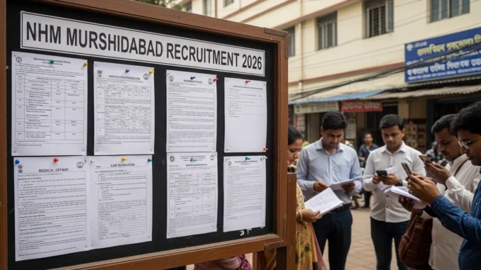 NHM Murshidabad Recruitment 2026